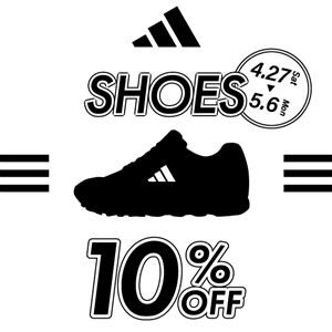 【予告】●アディダス●テニスシューズ10％OFFキャンペーン開催します(^O^)／