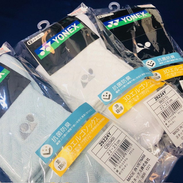 ★ヨネックス　NEWソックス　入荷しました！★
