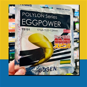 【クーポン配信中】●ゴーセン●硬式テニスガット●EGGPOWERがお買い得に張替えできます(^O^)／