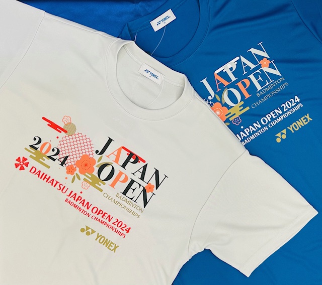 ダイハツヨネックスジャパンオープン記念Tシャツ ✨🏸YONEX DAIHATSU JAPAN OPEN 2024 記念Tシャツ発売