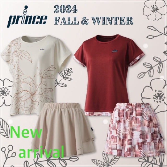 ★秋冬新着ウエア・プリンス②★