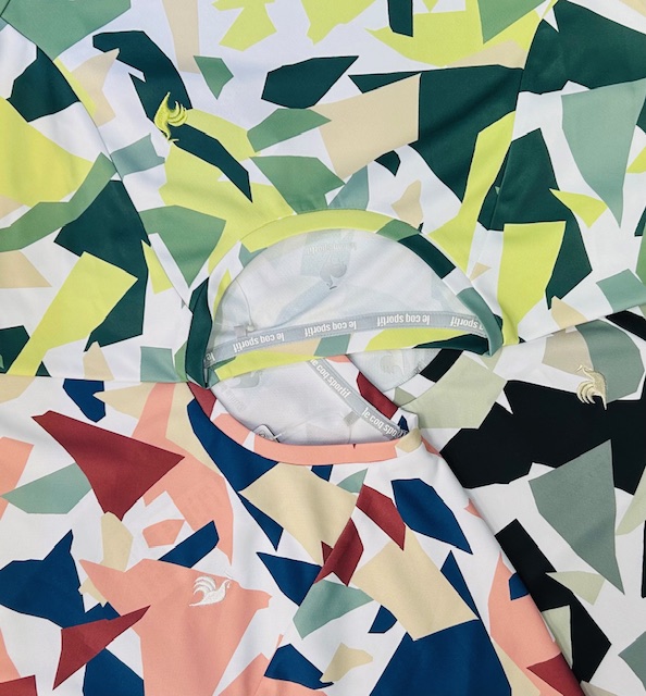 ★ルコックスポルティフ コラージュアート&フェザーモチーフ★