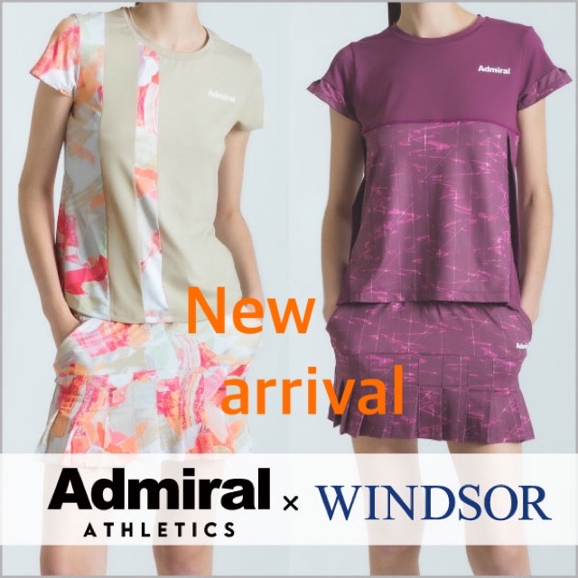 ★アドミラル×ウインザーコラボ　オリジナルウエア・秋冬最新モデル入荷★