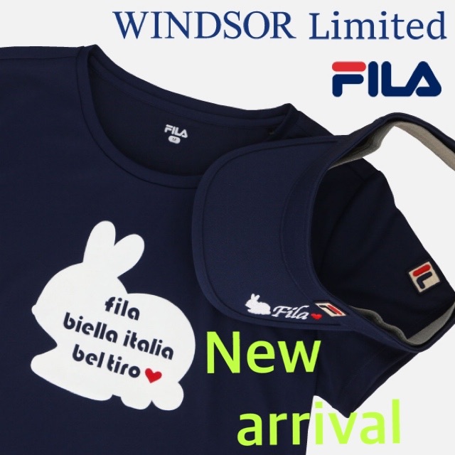 ★フィラ×ウインザーコラボ　オリジナルウエア・数量限定モデル★