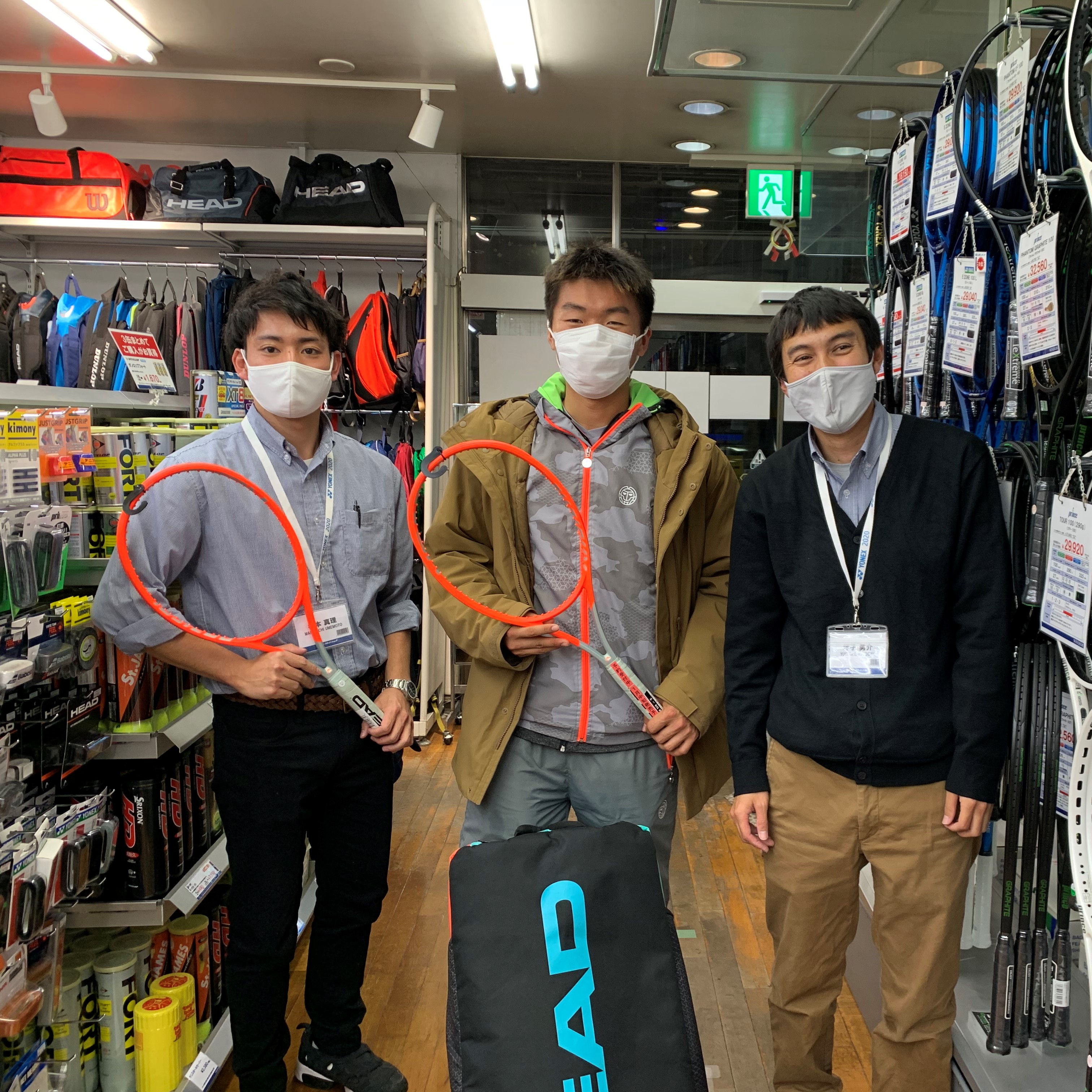 川上　倫平プロご来店