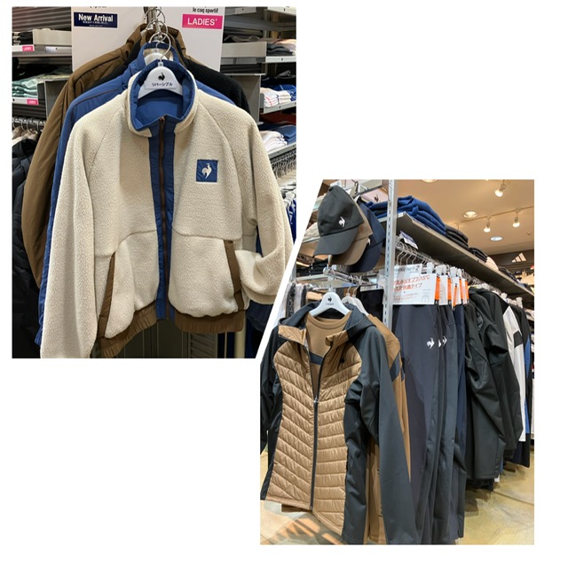 ★暖かウエア特集・ルコック★