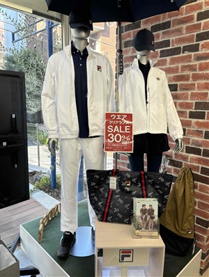 『FILA2024秋冬ウェアSALEスタート』