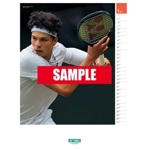 『2025年ヨネックスカレンダー（テニス）』