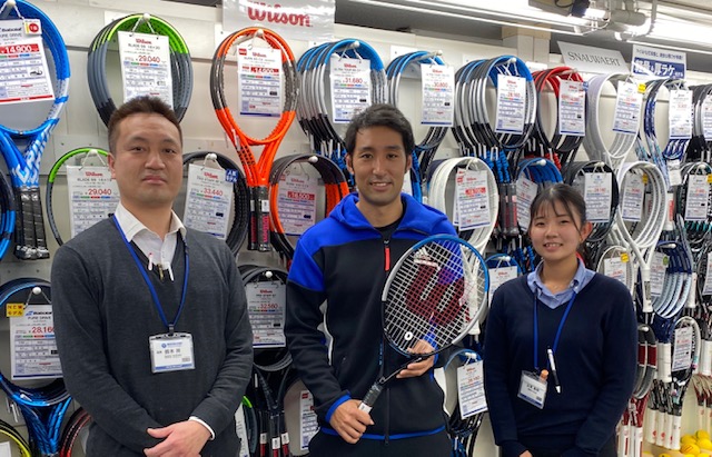 内山靖崇プロご来店