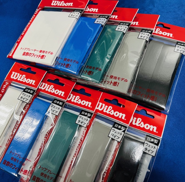★ウイルソン グリップテープ PRO OVERGRIP V2 入荷しました!★