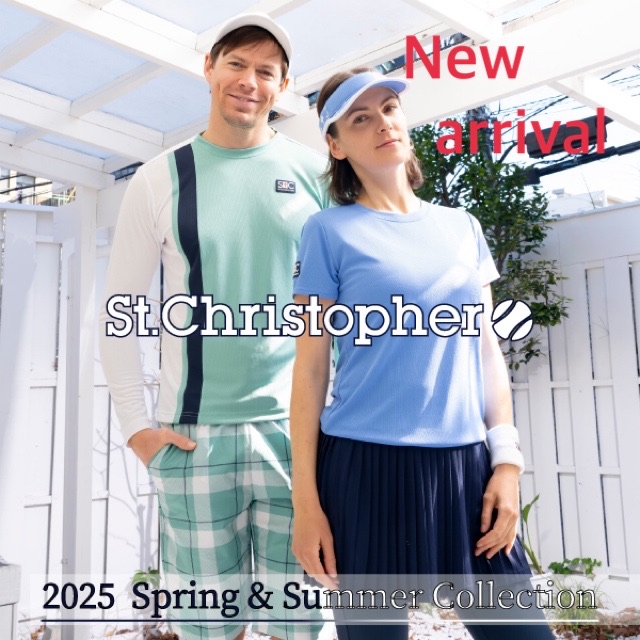 ★春夏新着ウエア・セントクリストファー★