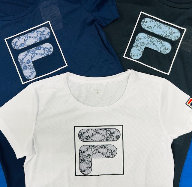 ◆フィラ レディスウエア アンティークレースプリント 涼しいパイナップルメッシュウエア◆