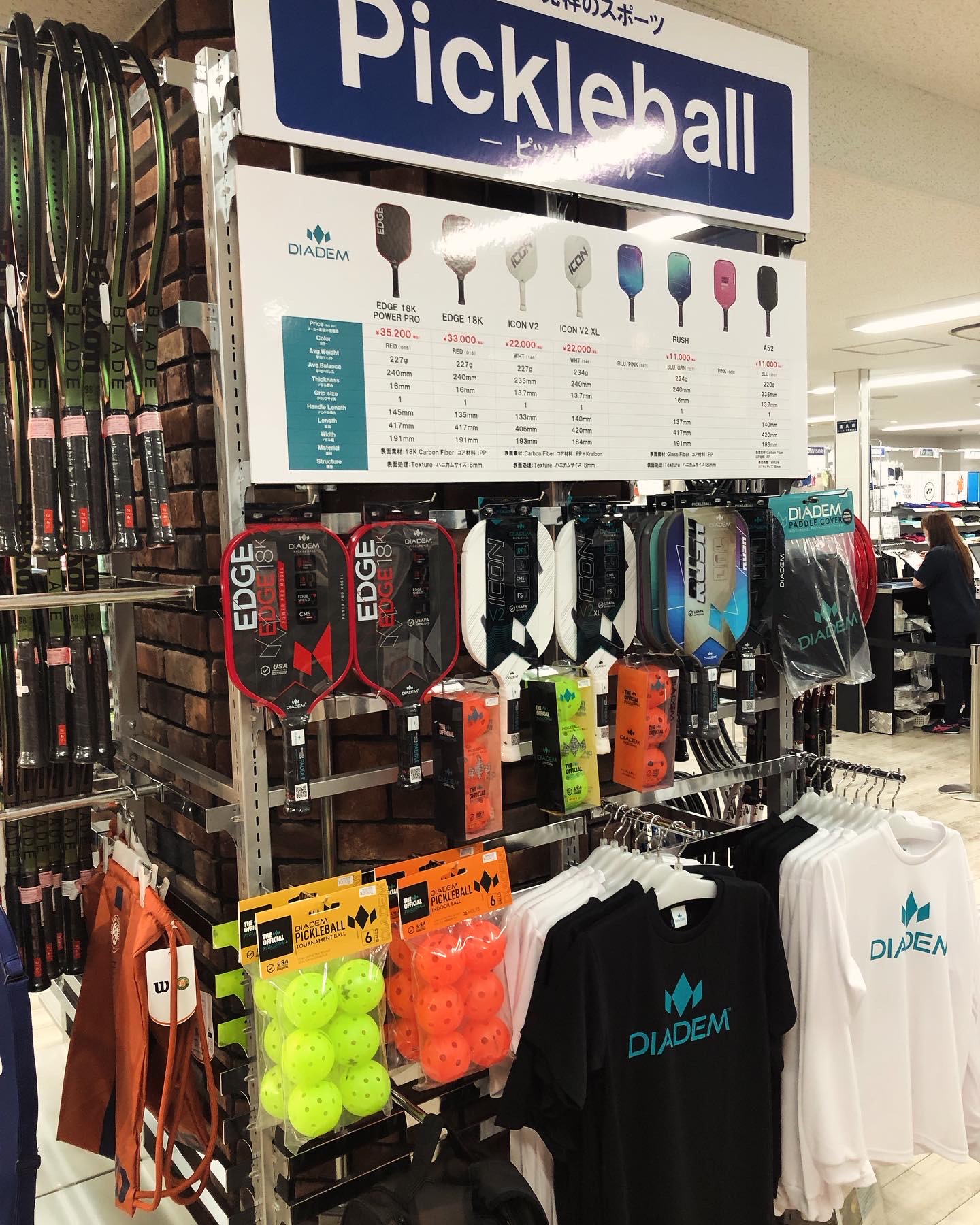 ピックルボールコーナー！！