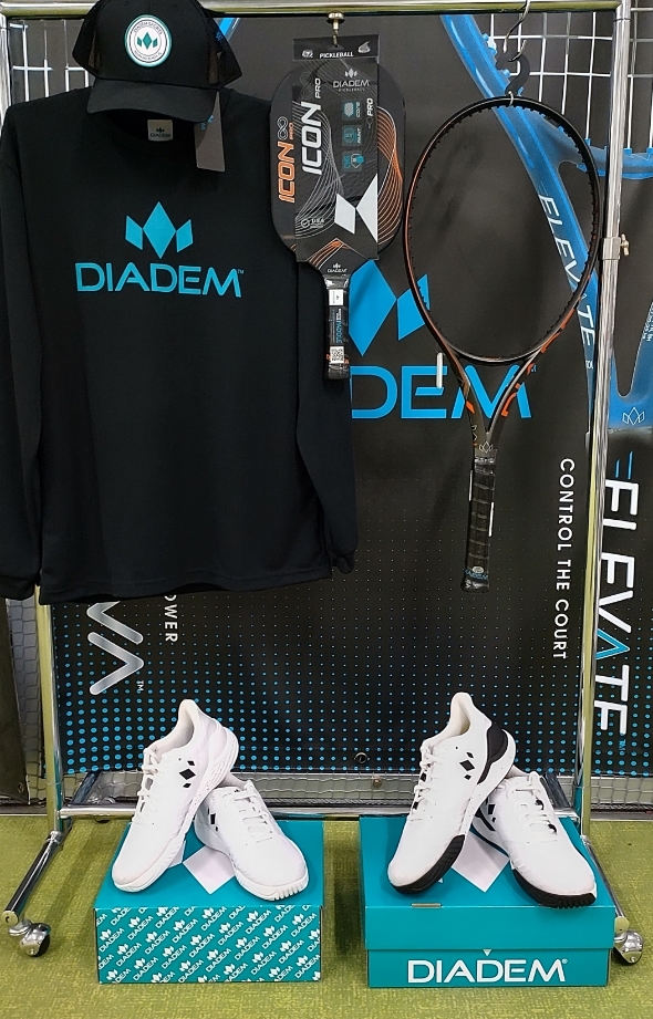 ダイアデムシューズ発売中（ピックルボール　＆テニス　ハードコートモデル）