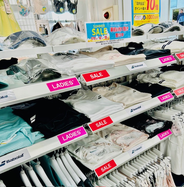 ★バボラ ウエア クリアランスセール はじまりました！★