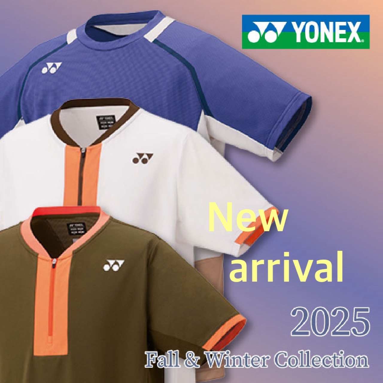 ★秋冬新着ウエア・ヨネックス②★