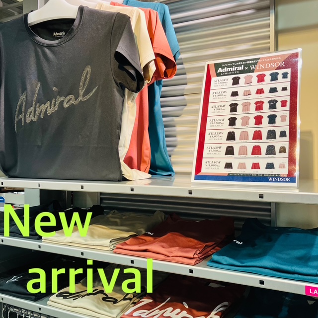 ★アドミラル×ウインザーコラボオリジナルウエア・2025秋冬モデル★