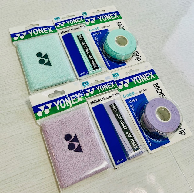 ★ヨネックス おそろいのカラーで！リストバンド＆グリップテープ★