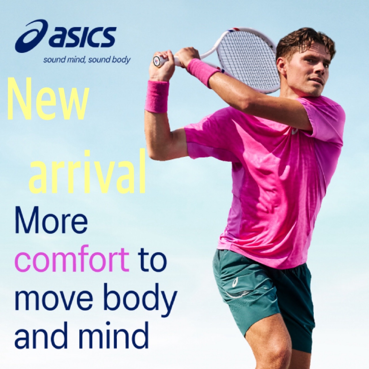 ★春夏新着ウエア・アシックス★