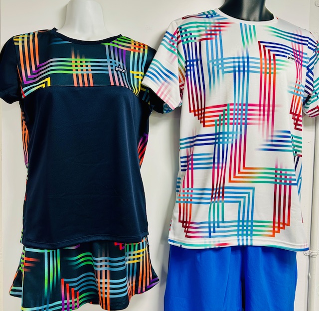★プリンス 26SS レディスウエア マルチストライプ柄★