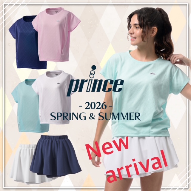 ★春夏新着ウエア・プリンス②★