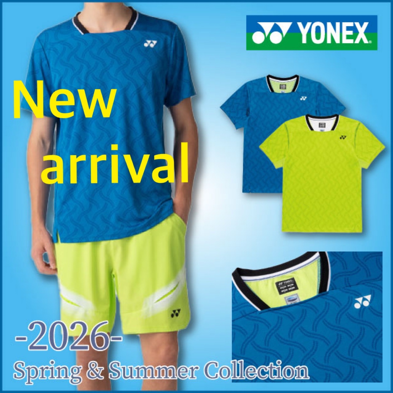 ★春夏新着ウエア・ヨネックス　Beaut＆Bloom★