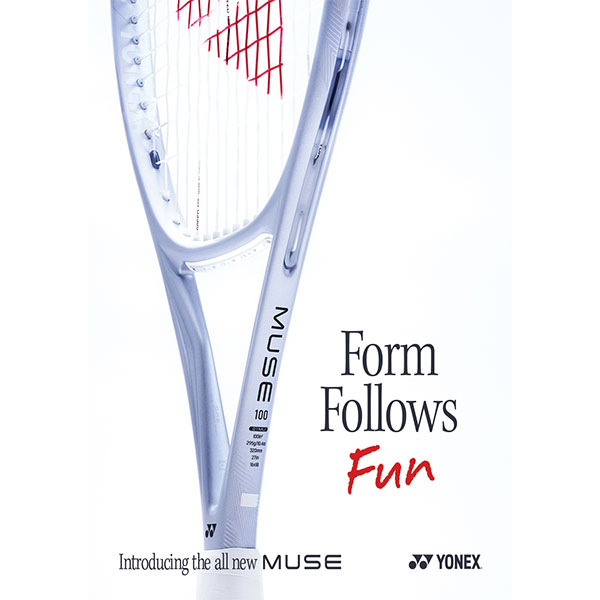 【NEW】YONEX「MUSE]シリーズ
