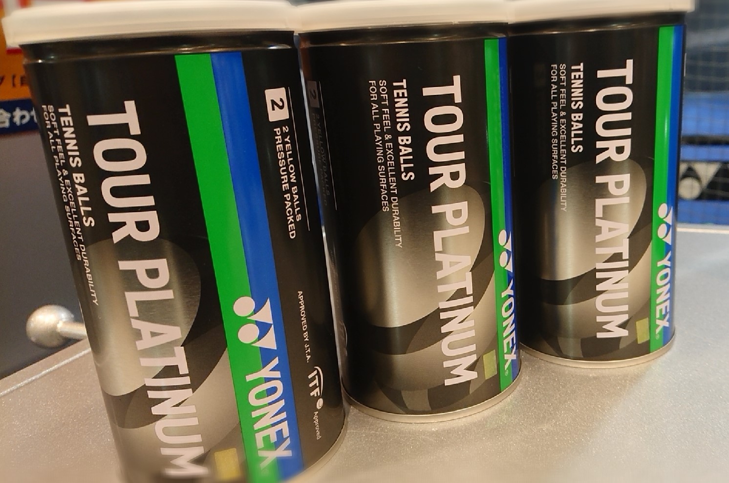 【☆入荷しました☆】ヨネックス製テニスボール【ニューボールプリーズ】