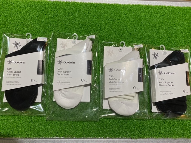 C3fit新作ソックス入荷しました!