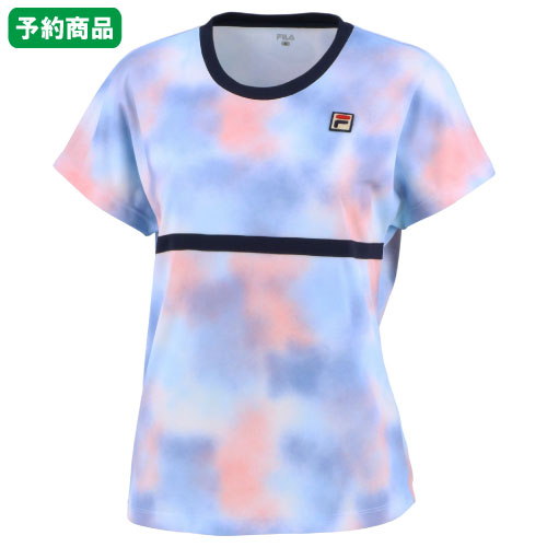 【SALE】 フィラ ゲームシャツ( VL2273 - 20 ）[ FILA LS レディース] 21SS（M）