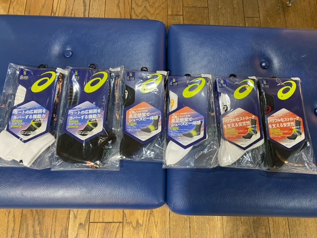 【NEW】asicsテニスソックス入荷しました!
