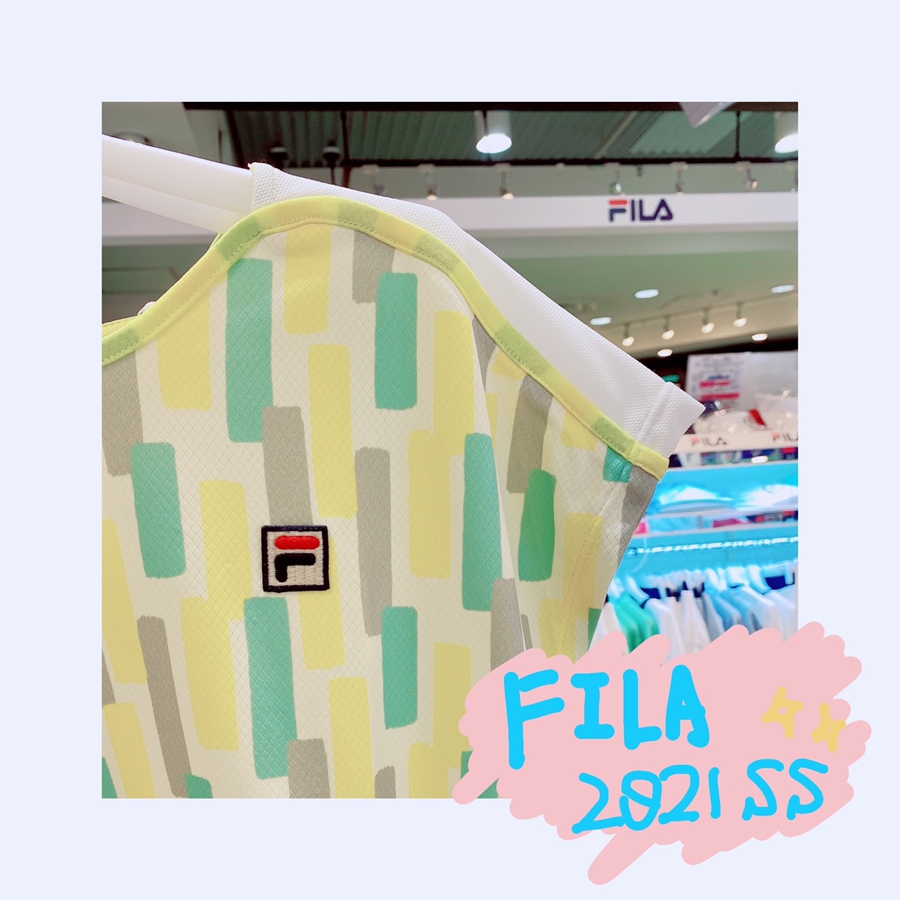 フィラのSSおすすめコーデ★☆新作入荷!