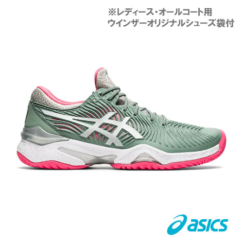 【SALE】 アシックス コートFF 2（1042A076 021カラー）［asics シューズ レディース] ※オールコート用（24.0cm）