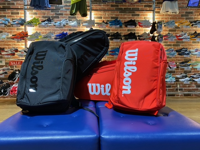 【NEW】Wilsonラケットバッグ入荷致しました!!