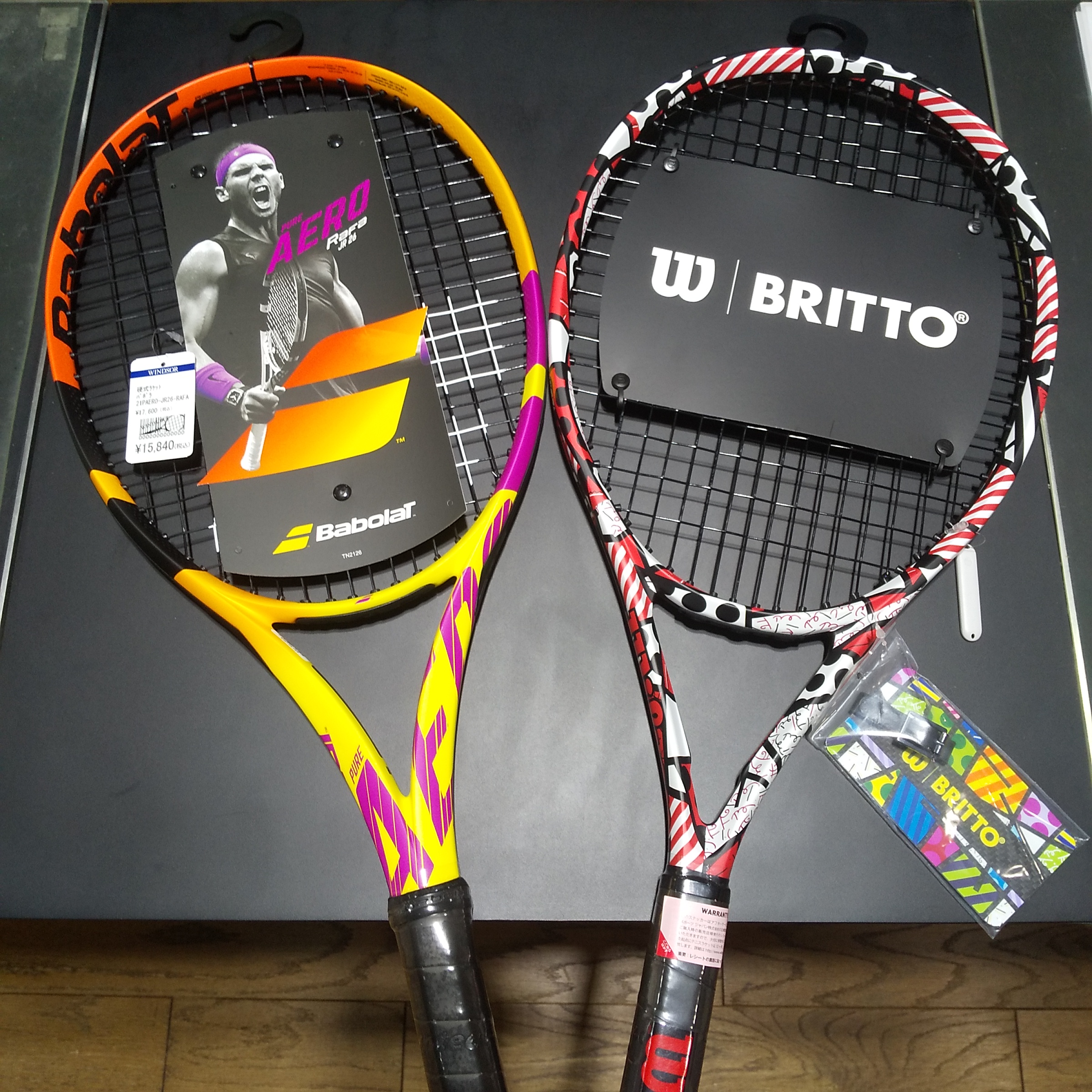 新作ジュニアラケット入荷