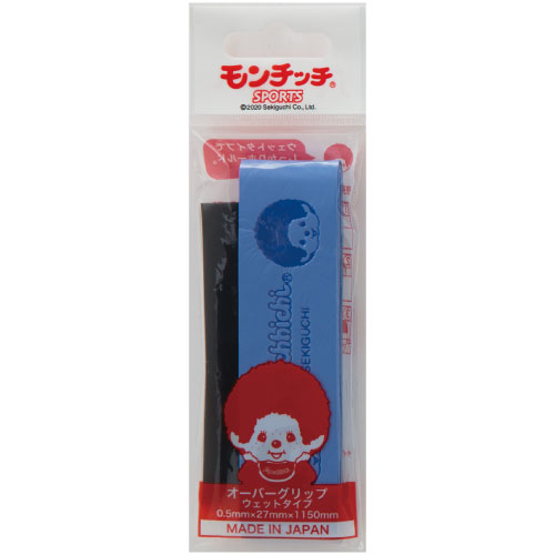 モンチッチスポーツ ウェットグリップ（M0024-BLUE）[MONCHIICHI SPORTS ACC アクセサリー]（F）