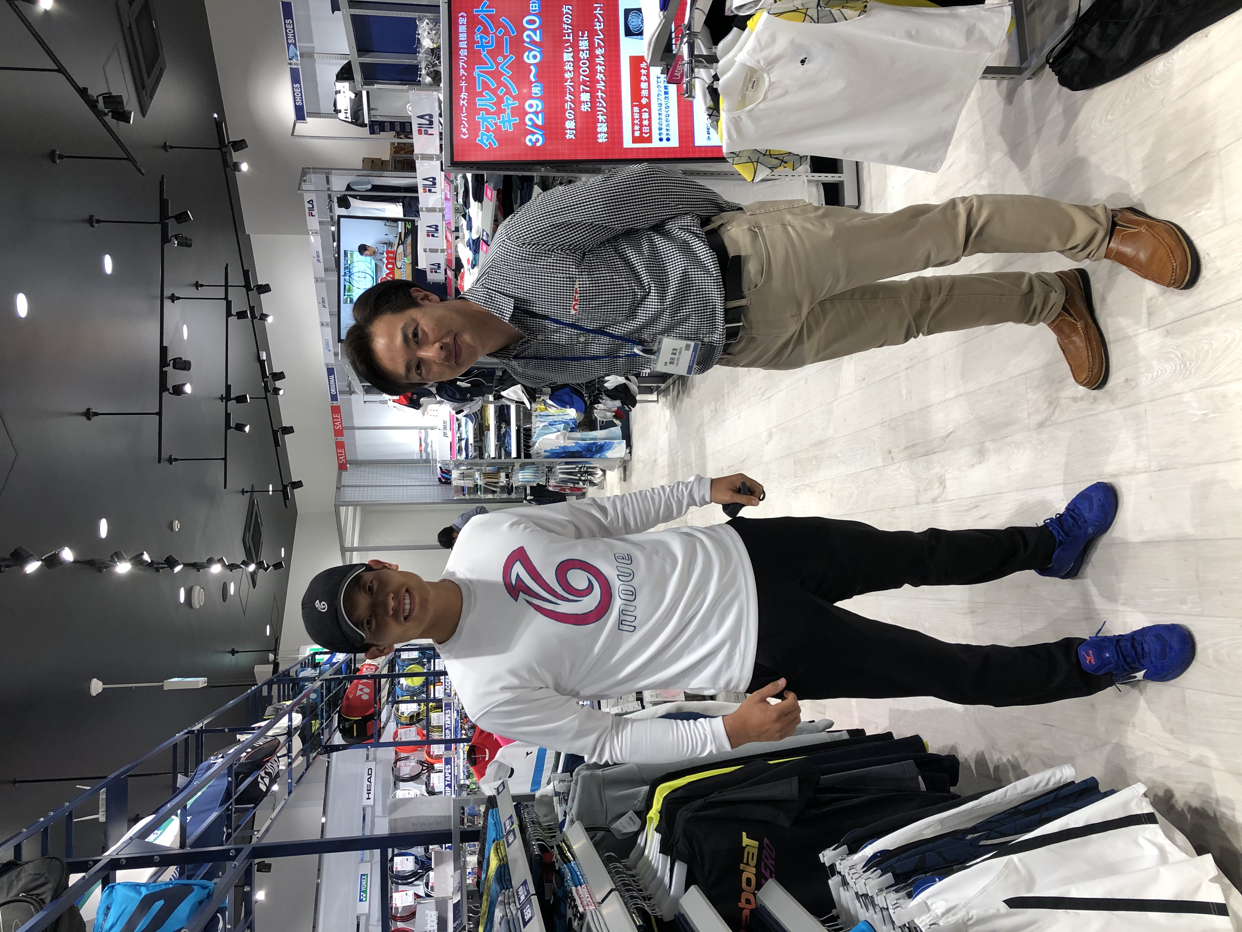 齋藤　貴史プロご来店