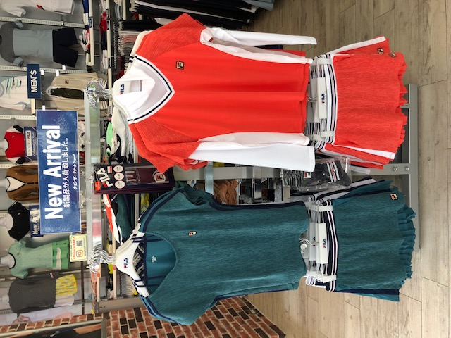 ☆FILA第3弾初夏ウエア入荷しました☆