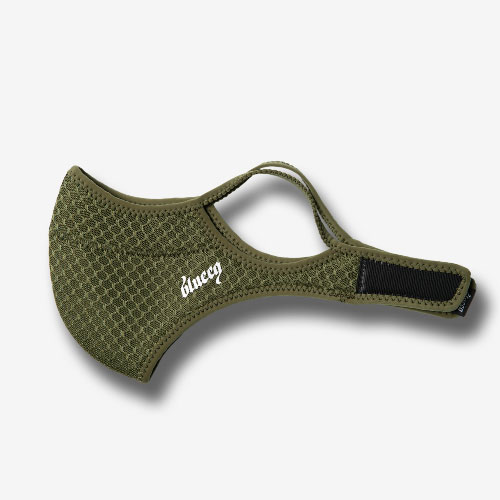 ブルイク アスリート フェイス マスク（BQACC-017 カーキ）[blueeq ACC アクセサリー（MC002）]（M）