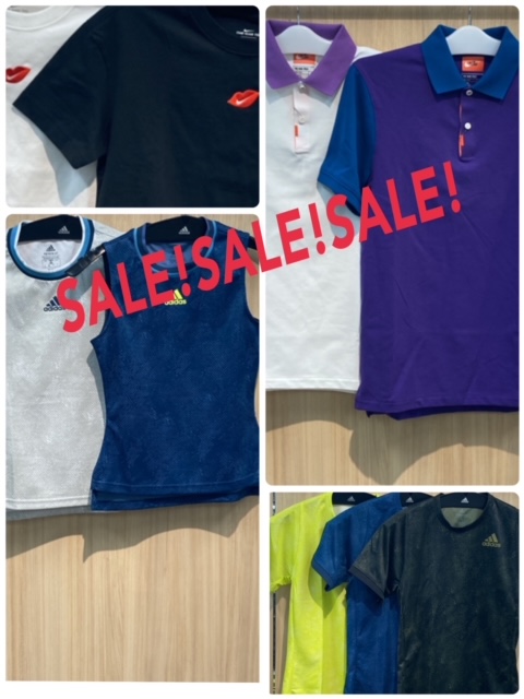 ナイキ、アディダス一部クリアランススタート！