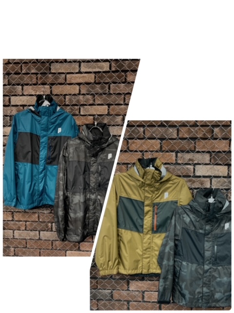 傘よりも雨をしのぐジャケット？？