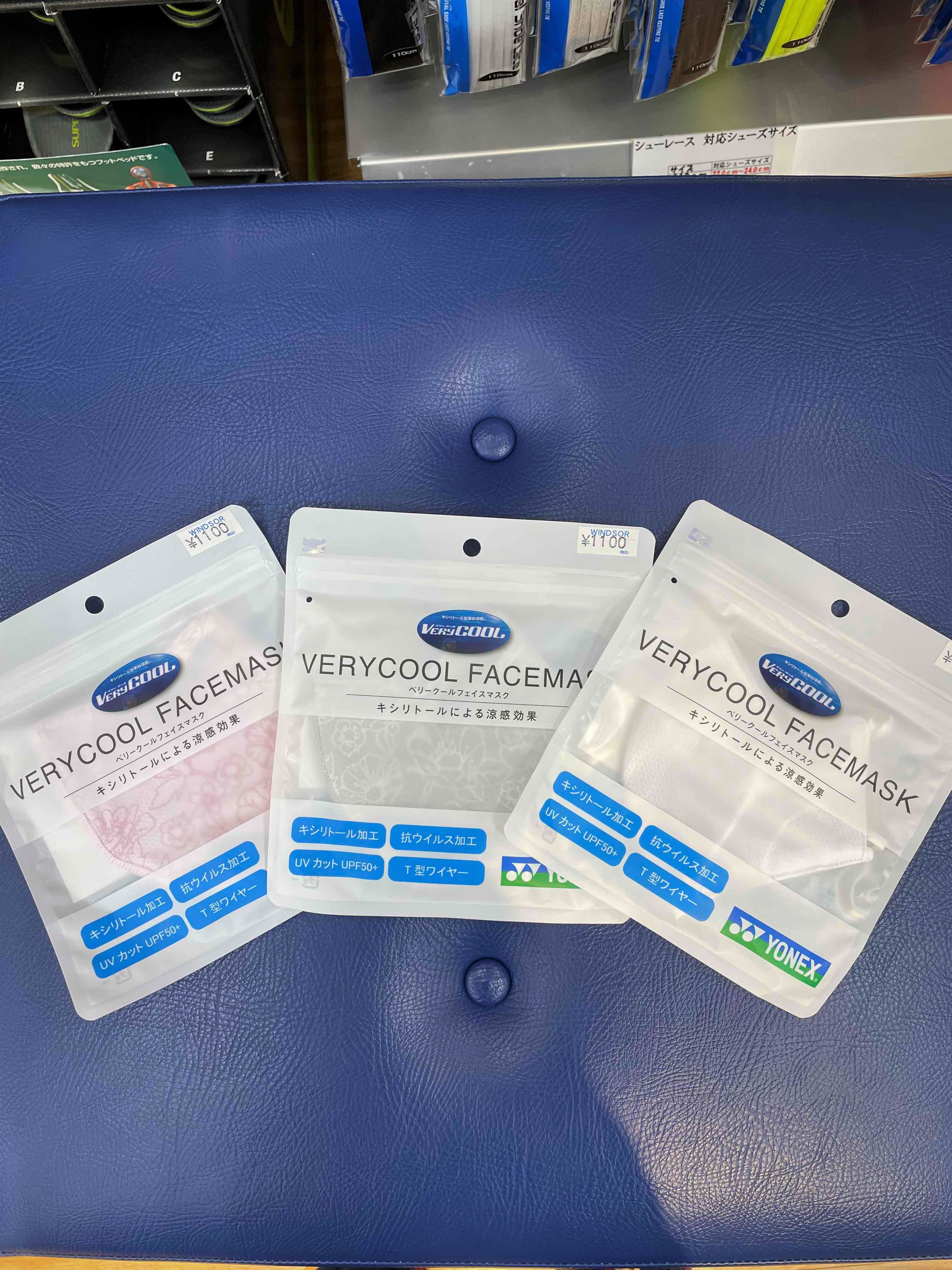 YONEX　爽快マスク！！発売