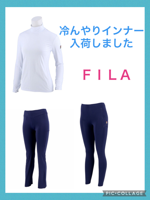 ★FILA・新作インナー入荷しました★