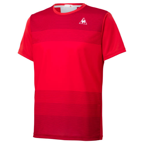 【メーカー取寄せ商品】ルコックスポルティフ 半袖シャツ（QTMPJA01-ARD）[lecoq sportif MS メンズ] 21SS 【ネットバーゲン】（M）