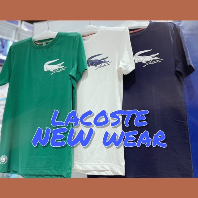 ラコステ　NEW　WEAR！