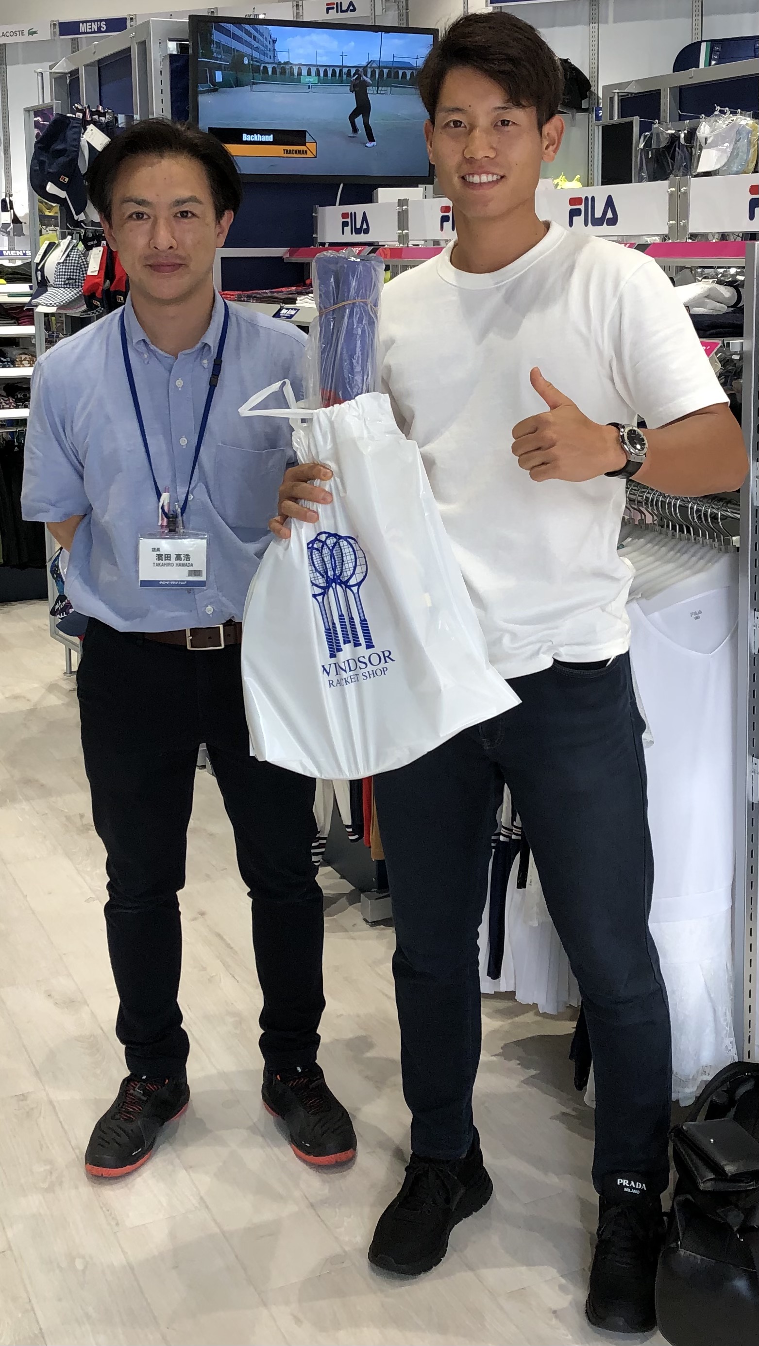 齋藤　貴史プロご来店