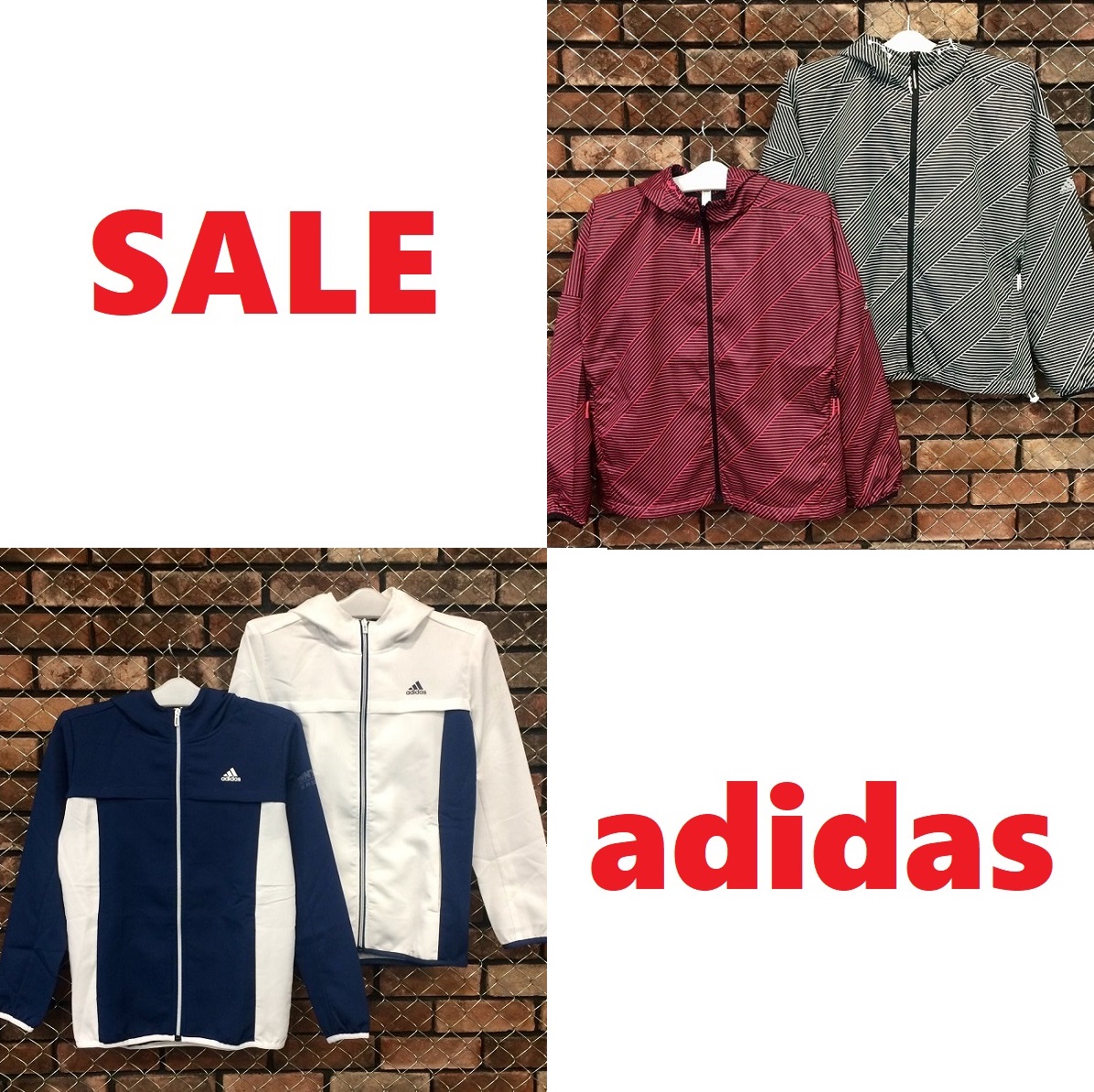 【アディダス】お買い得♪冬物セール品入荷のご案内