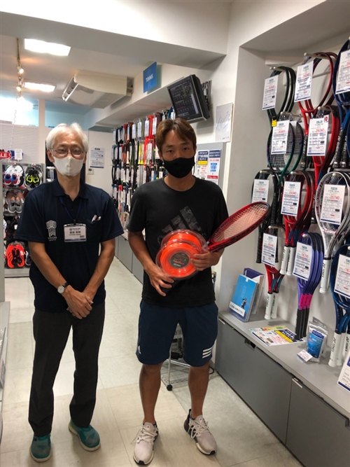 添田豪プロに御来店頂きました。