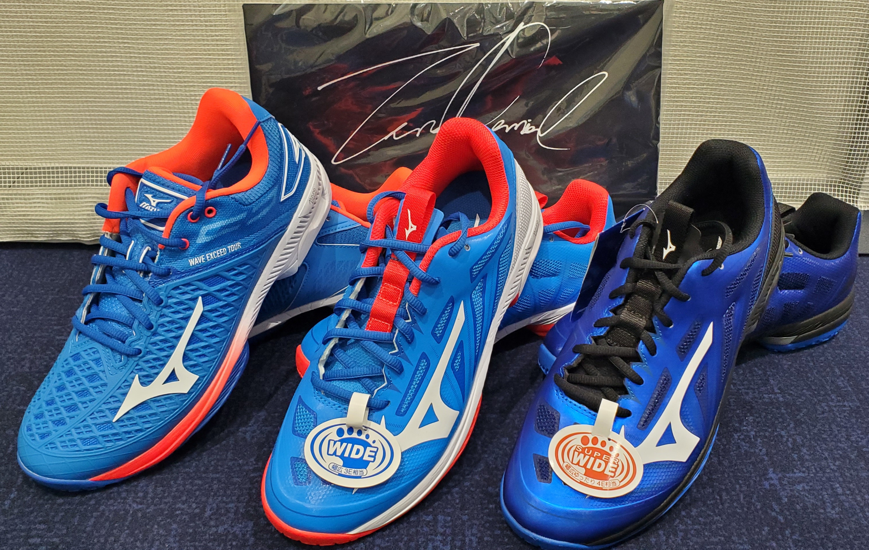 ダニエル太郎選手×ミズノ！！