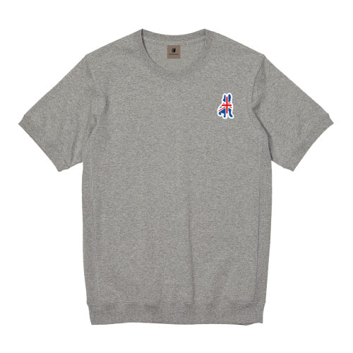 【ネットバーゲン】 クラウディオパンディアーニ BigBendog+1SWEAT風半袖TEE（CP21128-133）[claudio pandiani MS ユニセックス]21SS（M）